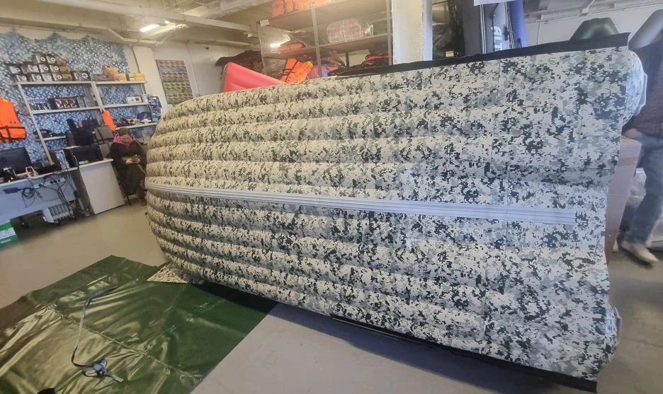 Лодка Флагман DK 370 I JET пиксель