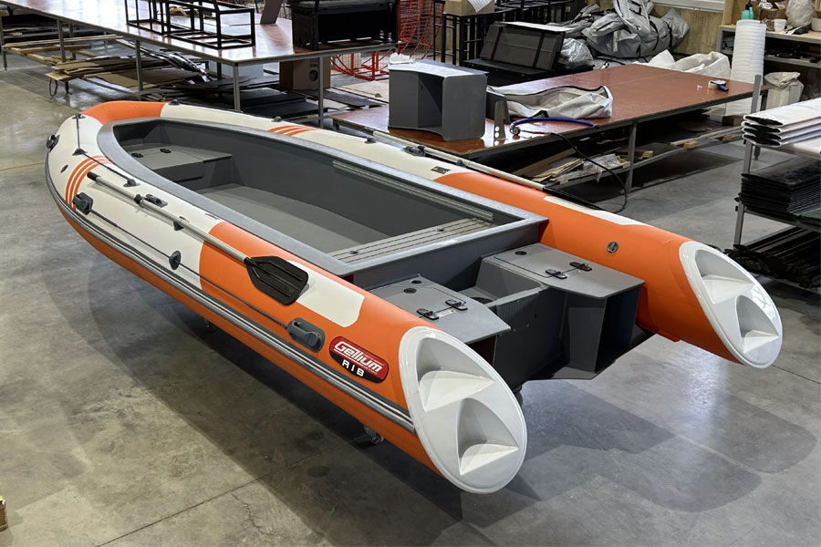 Лодка РИБ Roger Gelium 480 (пластиковый конус)